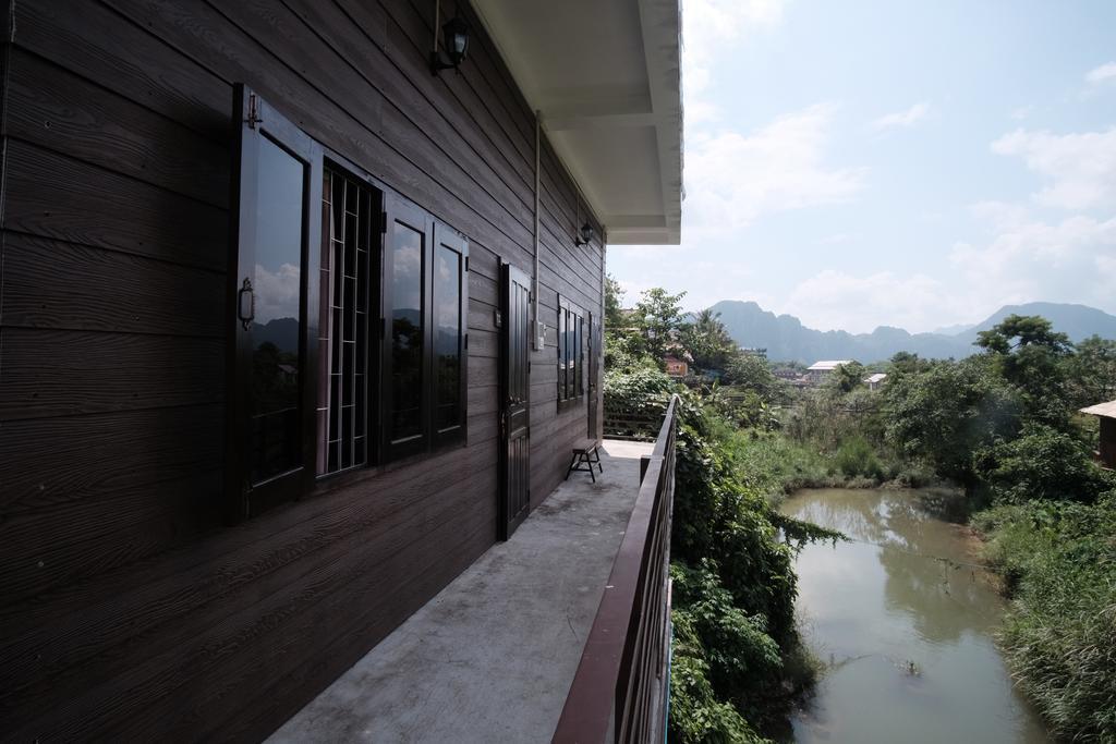 Champa Lao Bungalows Vang Vieng Exterior photo